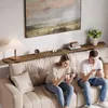 Mesa consola de 180 cm de largo, ideal para colocar detrás Vista previa de la imagen del producto 5
