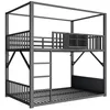 Flieks Etagenbett 90x200cm mit Ablagefach und Produktbild-Vorschau 6