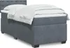 The Living Store Boxspringbett mit Matratze Dunkelgrau Produktbild-Vorschau 2