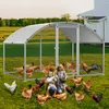 Izrielar 3x2x2m Hühnerstall Kuppeldach Tiergehege Produktbild-Vorschau 8