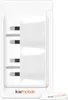 kwmobile 2x Reiseadapter UK Typ-G - Reise Adapter zu Typ G Produktbild-Vorschau 5