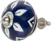 Close-up of a decorative ceramic drawer knob. Produktbild-Vorschau