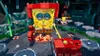 A 3D rendered scene from a video game, featuring a large robot resembling Spongebob Squarepants. Produktbild-Vorschau
