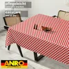 Tischdecke oldscool Karo Rot 160x140cm Schnittkante Produktbild-Vorschau 8