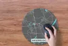 MuchoWow® Mauspad Mousepad Meerbusch - Stadtplan - Blau - Produktbild-Vorschau 3
