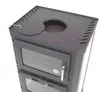 Poêle à bois 10kW Four + plaque de cuisson Poêle en faïence Voir les images du produit 7