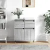 [Home] Sideboard Grau Sonoma 60x35x70 cm Holzwerkstoff , Produktbild-Vorschau 1