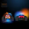 Two remote-controlled off-road cars are shown with colorful lighting effects. Anteprima dell’immagine prodotto