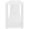 A white TV stand viewed from the side. Náhľad obrázku produktu