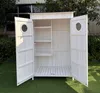 Moderner Gartenschrank TONI weiß Produktbild-Vorschau 5