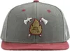 BAVARIAN CAPS Snapback Kšiltovka Hasičský sbor tmavě šedá Náhled obrázku produktu 2