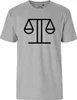 Huuraa Herren T-Shirt Waage Sternzeichen Symbol XL Sport Produktbild-Vorschau 2