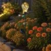 LED Solar Gartenstecker Glühbirne mit Libelle - 5 warmweiße Produktbild-Vorschau 1