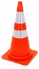 HAGO24 XXL Verkehrsleitkegel 75 cm Pylone Warnkegel Produktbild-Vorschau 2