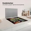 KitchenYeah© Herdabdeckplatte Blumen - Tisch - Stilleben - Produktbild-Vorschau 3