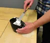 Silverline Gipsbecher  0,8l Gummi Anrührbecher Gips Anrühr Produktbild-Vorschau 2