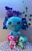Axolotl Kuscheltier Echse Molch Figur Plüsch 18 cm Püsch Produktbild-Vorschau 14