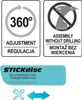 Supporto per soffione doccia, supporto per doccetta con Anteprima dell’immagine prodotto 4