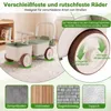 COSTWAY 3 in 1 Kinderwagen mit Rollen, Produktbild-Vorschau 9