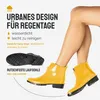 Ladeheid Damen Kurze Gummistiefel LA-930 (Gelb, 39) Produktbild-Vorschau 5