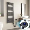 Heilmetz Badheizkörper Elektrisch Handtuchtrockner 120 x 40 Produktbild-Vorschau 1