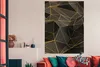 MuchoWow® Poster Abstrakt - Gold - 3D - Luxus - Kunst Produktbild-Vorschau 3