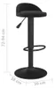 vidaXL Tabouret de bar 2 pcs. noir velours Voir les images du produit 8