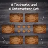 Tischset 6x45x30 cm + 6x10fi cm Platzset Tischmatte Produktbild-Vorschau 4