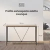 IvoQ Console industriale - Tavolo consolle in legno e Anteprima dell’immagine prodotto 2