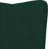 vidaXL Houpací křeslo Velvet Dark Green Náhled obrázku produktu 5