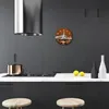 Glasuhr Wanduhr Küchenuhr Echt-Glas 30fi cm Brücke Produktbild-Vorschau 3