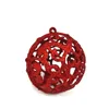 Weihnachts-Kugel 6cm glitzer 2 Sets - 12 Kugeln rot Produktbild-Vorschau 3
