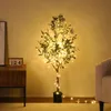 Kunstpflanze Olivenbaum 120 cm,Realistische Olive mit Produktbild-Vorschau 11