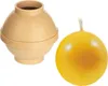 3D DIY Kerzen Gießform  Kunststoff Kerzenform Rund Ball Produktbild-Vorschau 2