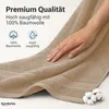 Komfortec 8er Handtuch Set aus 100% Baumwolle, 4 Badetücher Produktbild-Vorschau 6