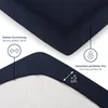 Blumtal premium topper fitted sheet 200x220 cm jersey set Anteprima dell’immagine prodotto 4