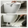 Spülrandlose Toilette mit Toilettendeckel,Hänge-WC aus Produktbild-Vorschau 11