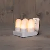 4er Set wiederaufladbare Flammenlichter s4, weiß, 6,8 x 5 Produktbild-Vorschau 2