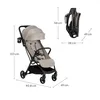 Lionelo Agia Kinderwagen Buggy kompakt faltbar Auto Fold Produktbild-Vorschau 9