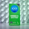 EXS Komfort Fit Gerippte & Gepunktete Kondome - 12er Pack Produktbild-Vorschau 7