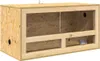 vidaXL Terrarium Braun 80 x 40 x 40 cm OSB Produktbild-Vorschau 1