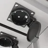 Sonni Dreitüriger Aluminium-Spiegelschrank 80 x 60 x 12,5 Produktbild-Vorschau 10