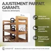 CASARIA Étagère à chaussures 5 niveaux Voir les images du produit 3