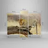 Bild auf Leinwand - Leinwandbild - Afrika Leopard Katze Produktbild-Vorschau 3