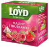 LOYD thé aux fruits framboise et fraise 20 sachets Voir les images du produit 1