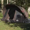 vidaXL Tenda da pesca 5 persone marrone impermeabile Anteprima dell’immagine prodotto 2