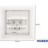 Bewegungsmelder Infrarot Bewegungssensor 170° Innen LED Produktbild-Vorschau 2