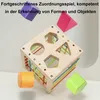 Montessori-Spielzeug für Kinder, Holz-Sortierwürfel mit 8 Produktbild-Vorschau 5