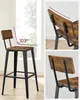 Collage of a rustic-style bar stool. Produktbild-Vorschau
