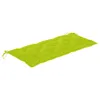 vidaXL Banc de jardin pliable avec support 118 cm bambou Voir les images du produit 4